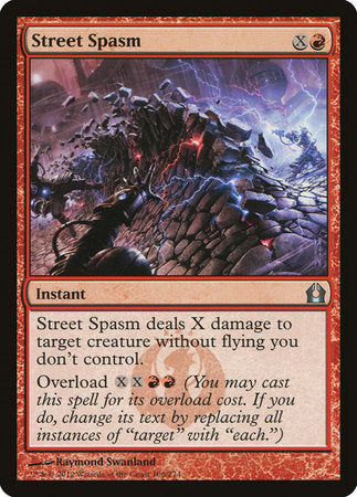 Street Spasm [Return to Ravnica] | Exor Games Bridgewater