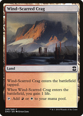 Wind-Scarred Crag [Eternal Masters] | Exor Games Bridgewater