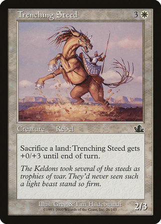 Trenching Steed [Prophecy] | Exor Games Bridgewater