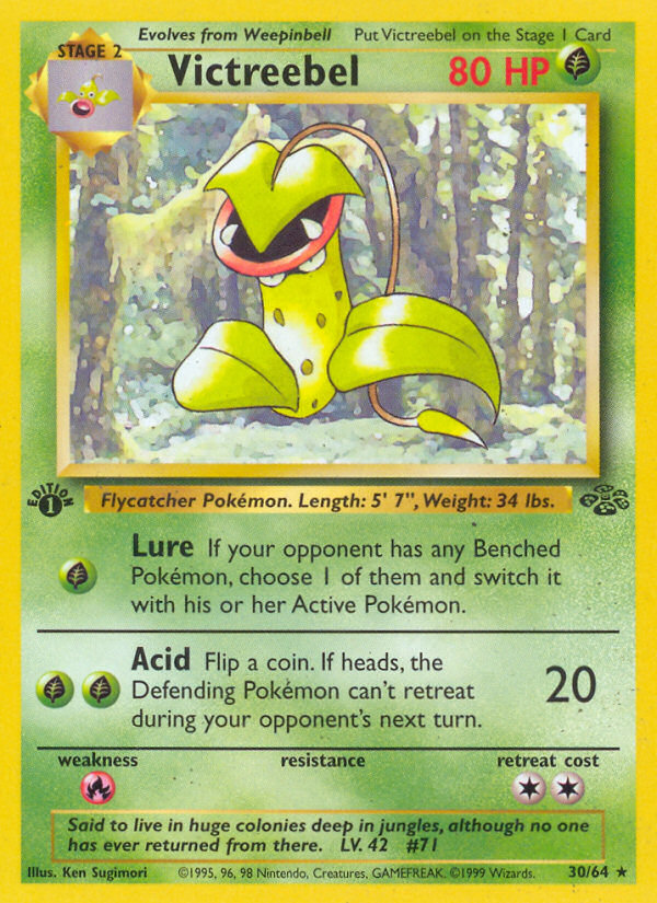 Victreebel (30/64) [Jungle 1st Edition] | Exor Games Bridgewater