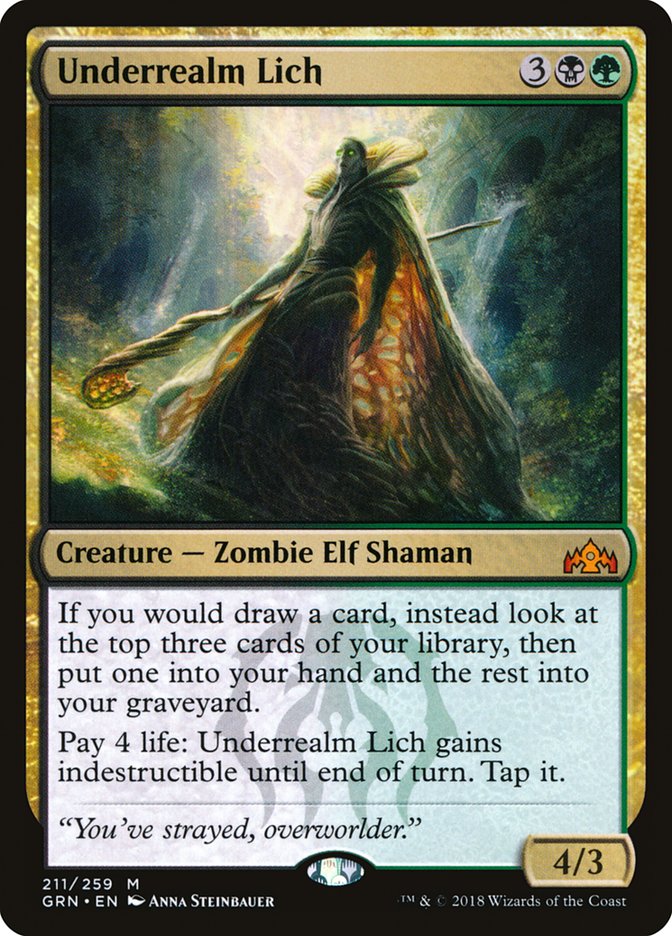 Underrealm Lich [Guilds of Ravnica] | Exor Games Bridgewater