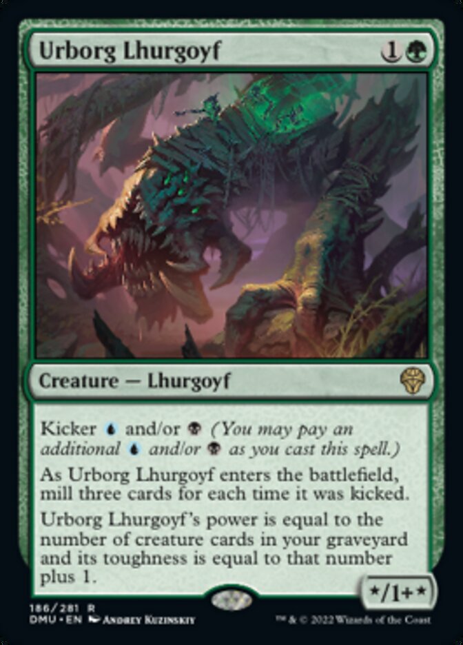 Urborg Lhurgoyf [Dominaria United] | Exor Games Bridgewater