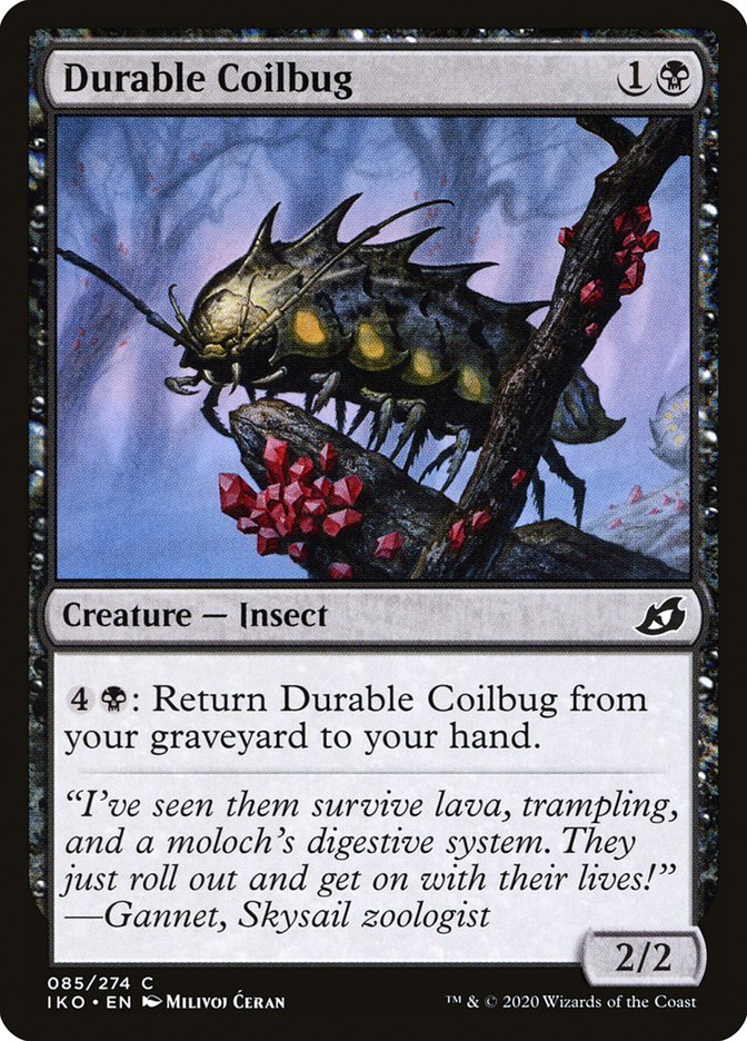 Durable Coilbug [Ikoria: Lair of Behemoths] | Exor Games Bridgewater