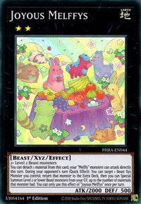 Joyous Melffys [PHRA-EN044] Super Rare | Exor Games Bridgewater