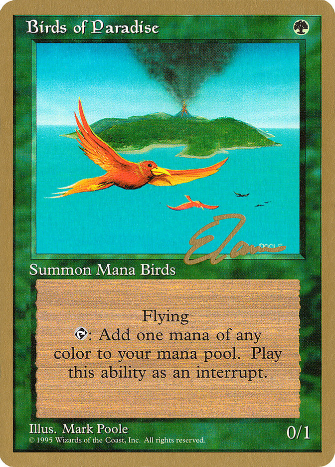 Birds of Paradise (Eric Tam) [Pro Tour Collector Set] | Exor Games Bridgewater