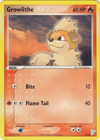 Growlithe (4/12) [EX: Trainer Kit 2 - Minun] | Exor Games Bridgewater