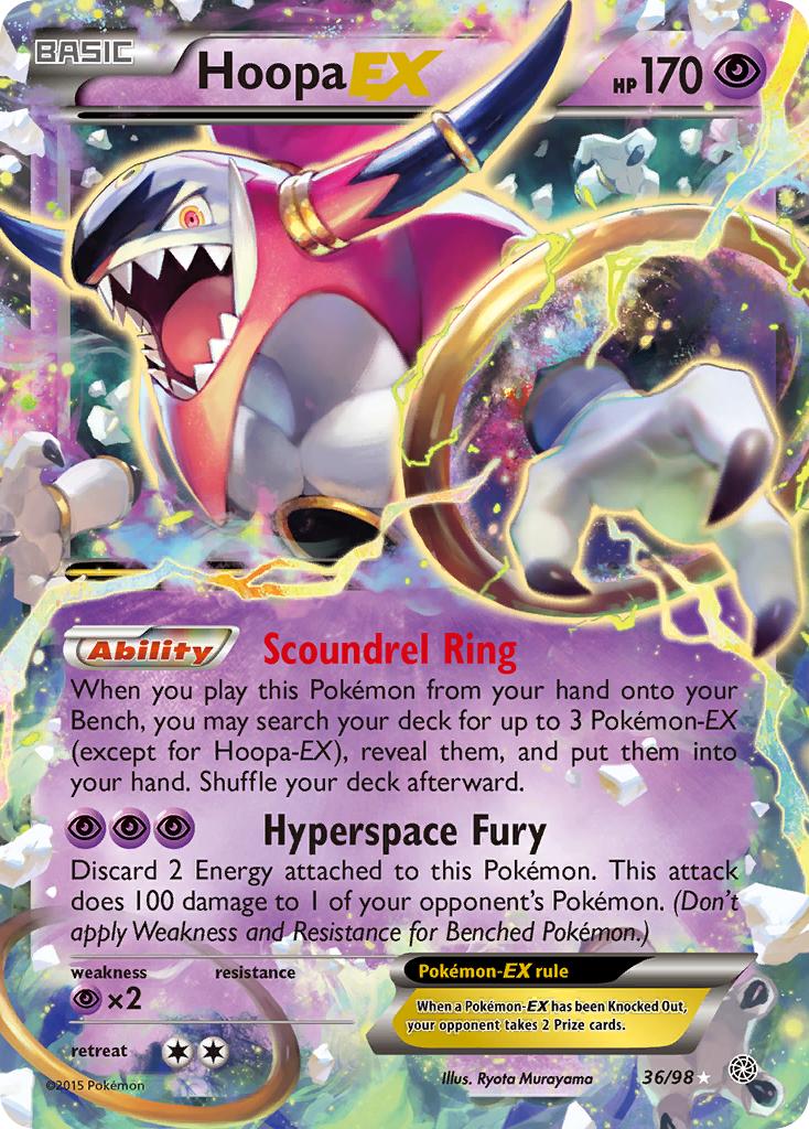 Hoopa EX (36/98) [XY: Ancient Origins] | Exor Games Bridgewater