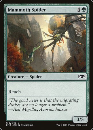 Mammoth Spider [Ravnica Allegiance] | Exor Games Bridgewater