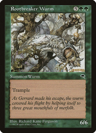 Rootbreaker Wurm [Tempest] | Exor Games Bridgewater