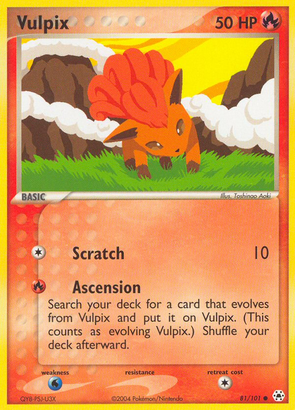 Vulpix (81/101) [EX: Hidden Legends] | Exor Games Bridgewater