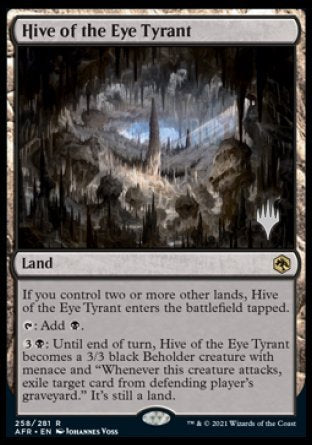 Hive of the Eye Tyrant (Promo Pack) [Dungeons & Dragons: Adventures in the Forgotten Realms Promos] | Exor Games Bridgewater