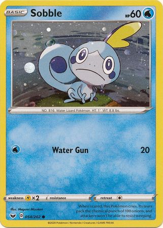 Sobble (054/202) (Cosmos Holo) [Sword & Shield: Base Set] | Exor Games Bridgewater