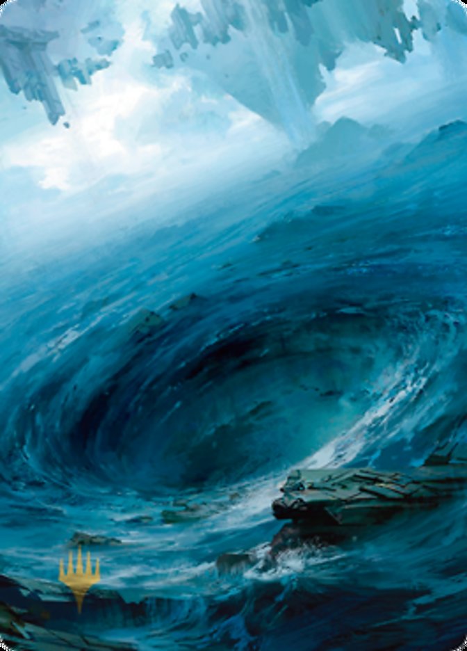Island 3 Art Card (Gold-Stamped Signature) [Zendikar Rising Art Series] | Exor Games Bridgewater