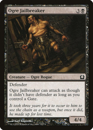 Ogre Jailbreaker [Return to Ravnica] | Exor Games Bridgewater