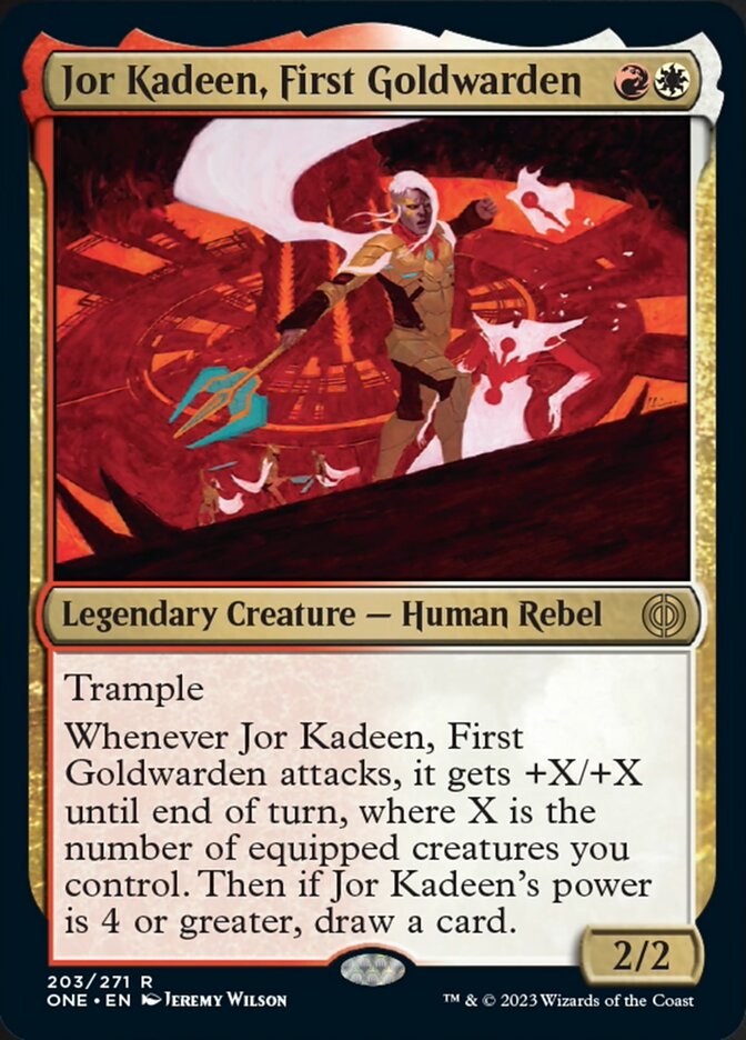 Jor Kadeen, First Goldwarden [Phyrexia: All Will Be One] | Exor Games Bridgewater