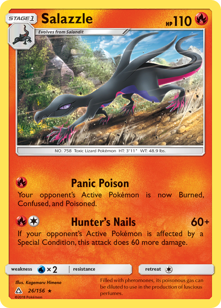 Salazzle (26/156) [Sun & Moon: Ultra Prism] | Exor Games Bridgewater