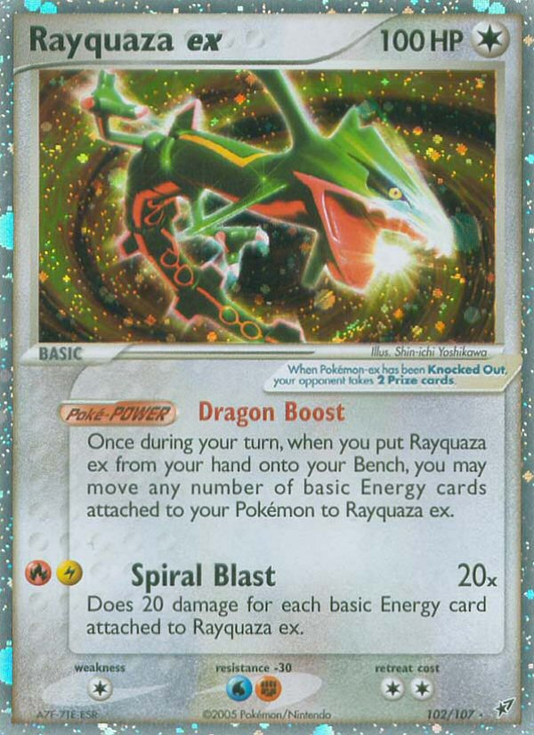 Rayquaza ex (102/107) [EX: Deoxys] | Exor Games Bridgewater