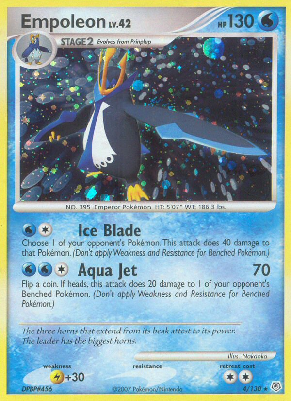 Empoleon (4/130) [Diamond & Pearl: Base Set] | Exor Games Bridgewater