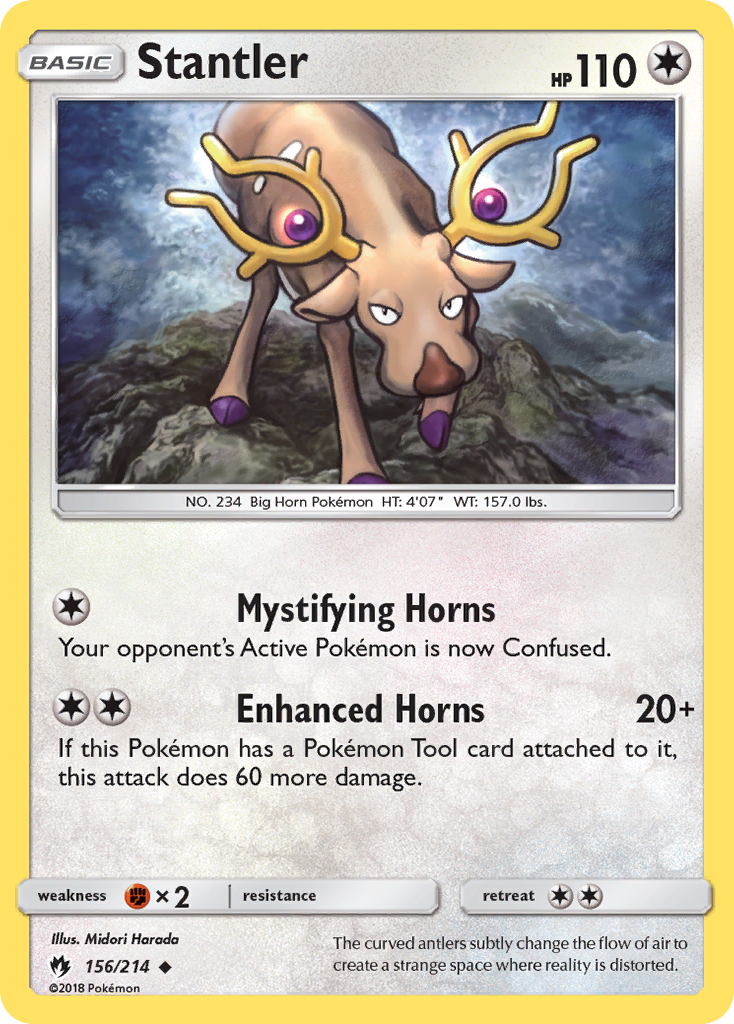 Stantler (156/214) [Sun & Moon: Lost Thunder] | Exor Games Bridgewater