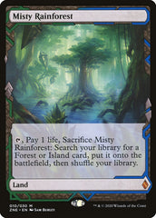 Misty Rainforest [Zendikar Rising Expeditions] | Exor Games Bridgewater