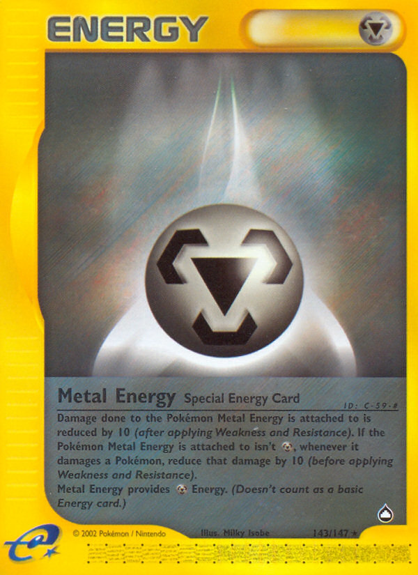 Metal Energy (143/147) [Aquapolis] | Exor Games Bridgewater