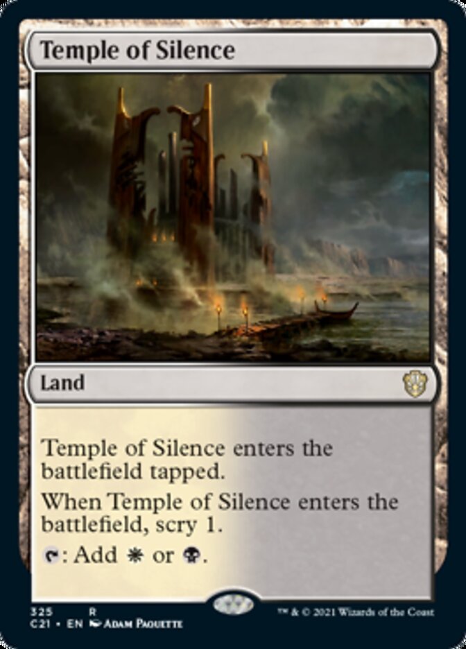 Temple of Silence [Commander 2021] | Exor Games Bridgewater