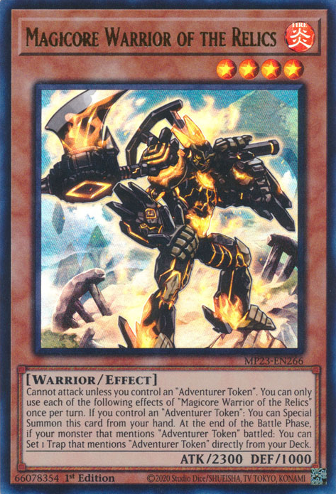 Magicore Warrior of the Relics [MP23-EN266] Ultra Rare | Exor Games Bridgewater