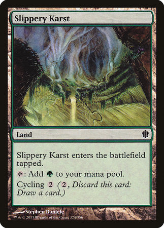 Slippery Karst [Commander 2013] | Exor Games Bridgewater