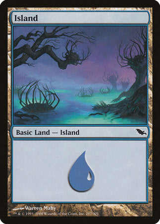 Island (287) [Shadowmoor] | Exor Games Bridgewater