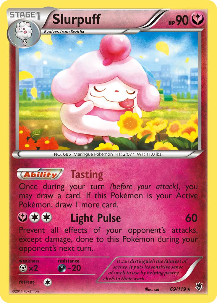 Slurpuff (69/119) [XY: Phantom Forces] | Exor Games Bridgewater