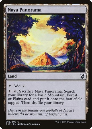 Naya Panorama [Commander 2019] | Exor Games Bridgewater