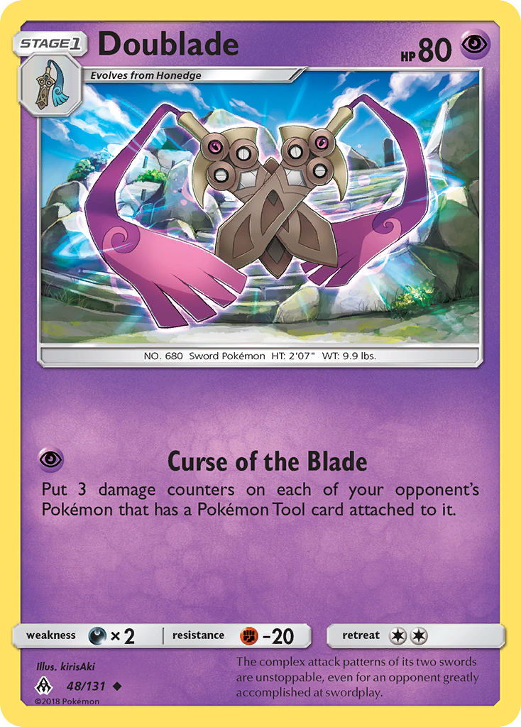 Doublade (48/131) [Sun & Moon: Forbidden Light] | Exor Games Bridgewater