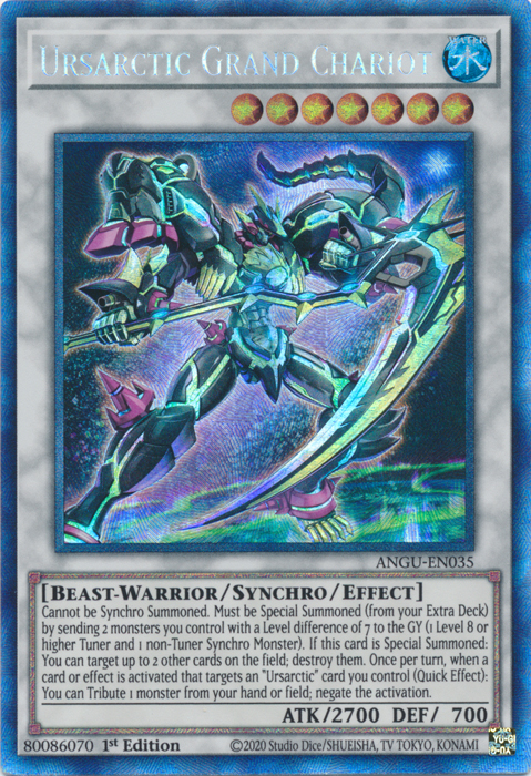 Ursarctic Grand Chariot
 (Collector's Rare) [ANGU-EN035] Collector's Rare | Exor Games Bridgewater