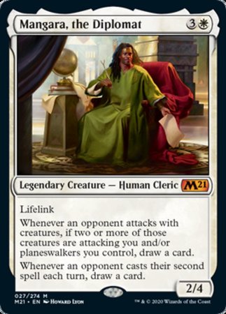 Mangara, the Diplomat [Core Set 2021] | Exor Games Bridgewater