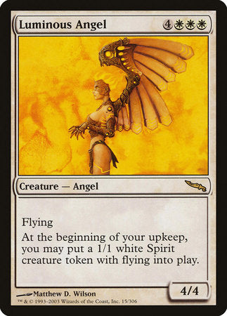 Luminous Angel [Mirrodin] | Exor Games Bridgewater