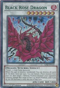 Black Rose Dragon (Green) [LDS2-EN110] Ultra Rare | Exor Games Bridgewater