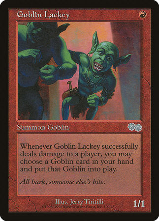 Goblin Lackey [Urza's Saga] | Exor Games Bridgewater
