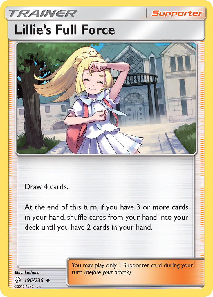 Lillie's Full Force (196/236) [Sun & Moon: Cosmic Eclipse] | Exor Games Bridgewater