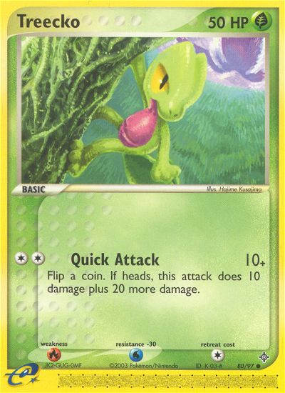 Treecko (80/97) [EX: Dragon] | Exor Games Bridgewater