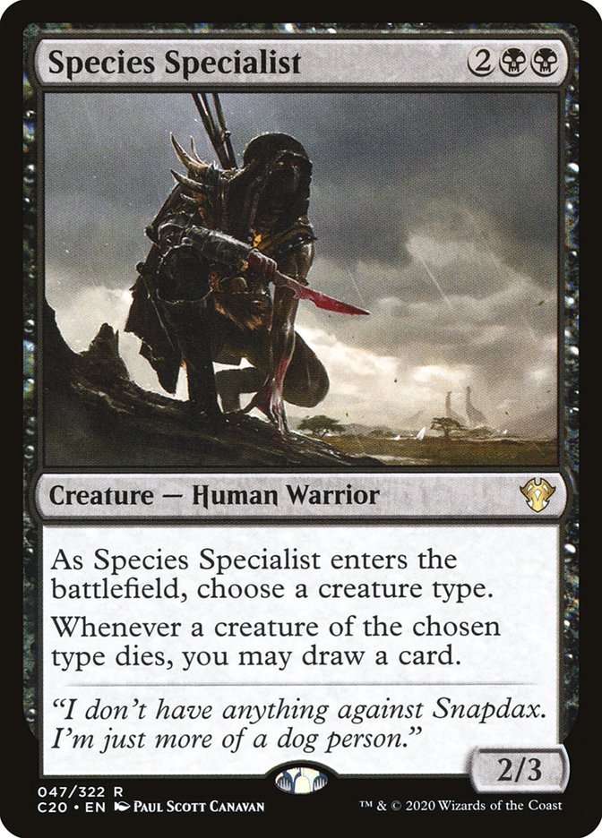 Species Specialist [Commander 2020] | Exor Games Bridgewater