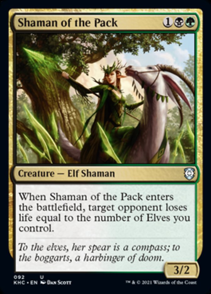 Shaman of the Pack [Kaldheim Commander] | Exor Games Bridgewater