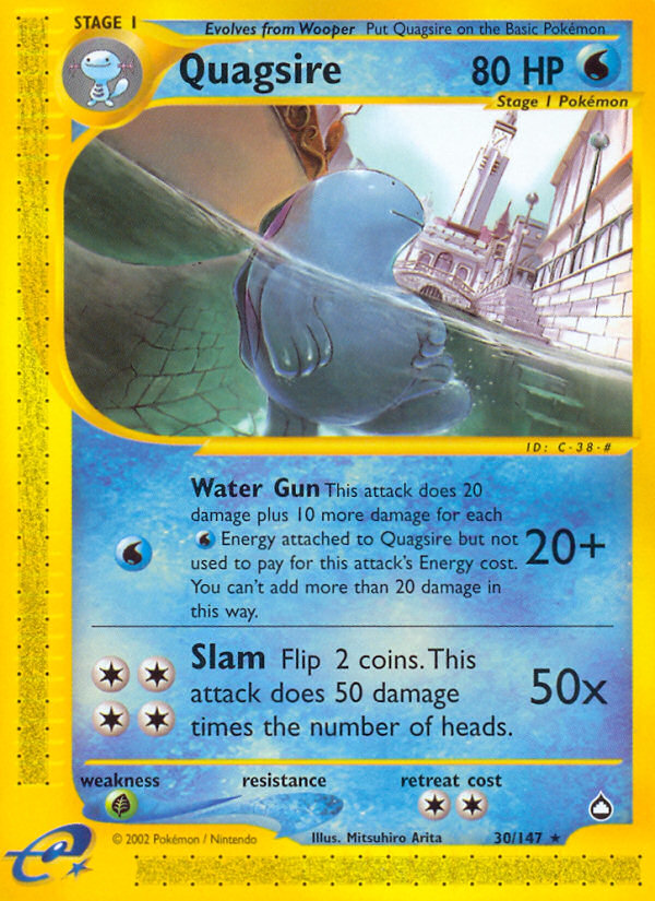 Quagsire (30/147) [Aquapolis] | Exor Games Bridgewater