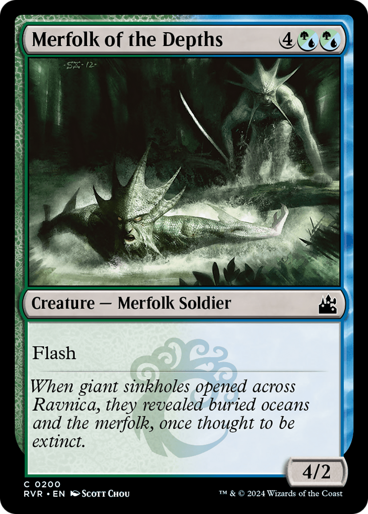 Merfolk of the Depths [Ravnica Remastered] | Exor Games Bridgewater