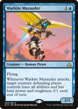 Warkite Marauder [Rivals of Ixalan Promos] | Exor Games Bridgewater