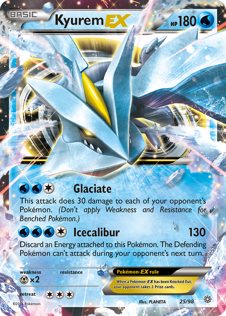 Kyurem EX (25/98) [XY: Ancient Origins] | Exor Games Bridgewater