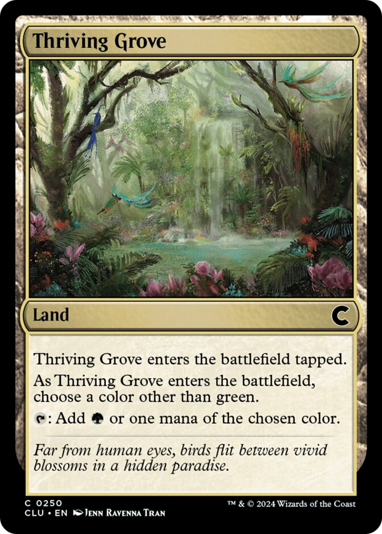 Thriving Grove [Ravnica: Clue Edition] | Exor Games Bridgewater