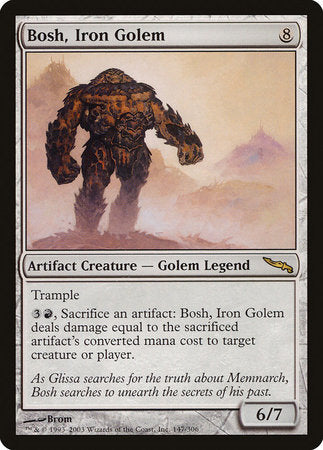 Bosh, Iron Golem [Mirrodin] | Exor Games Bridgewater