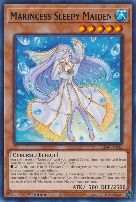 Marincess Sleepy Maiden [LED9-EN032] Rare | Exor Games Bridgewater