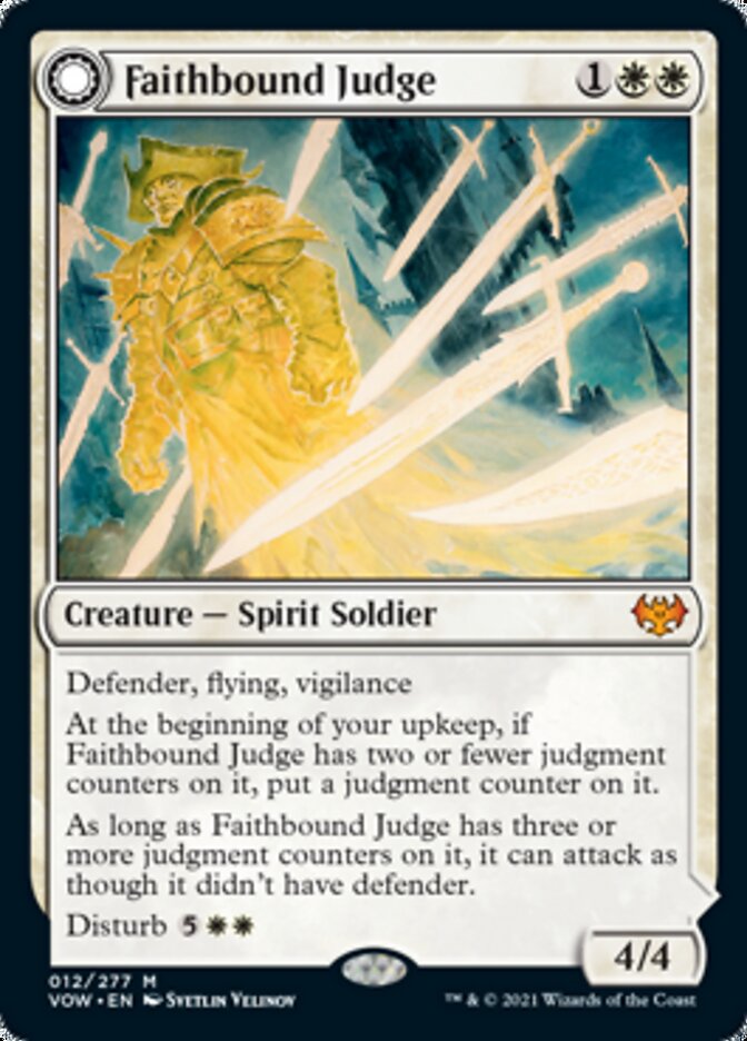 Faithbound Judge // Sinner's Judgment [Innistrad: Crimson Vow] | Exor Games Bridgewater