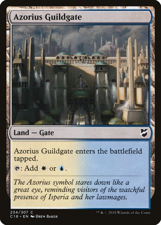 Azorius Guildgate [Commander 2018] | Exor Games Bridgewater